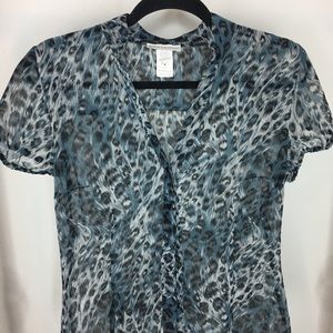 BODY CENTRAL - Sheer Silk blouse